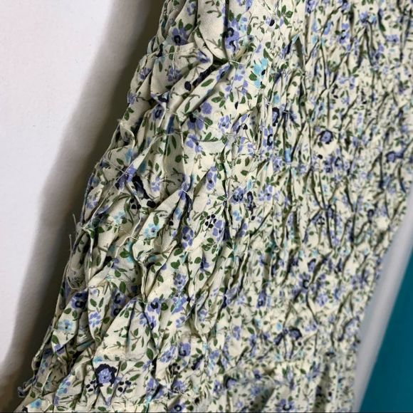 Free people petunia mini dress tea combo small floral print - Picture 4 of 7